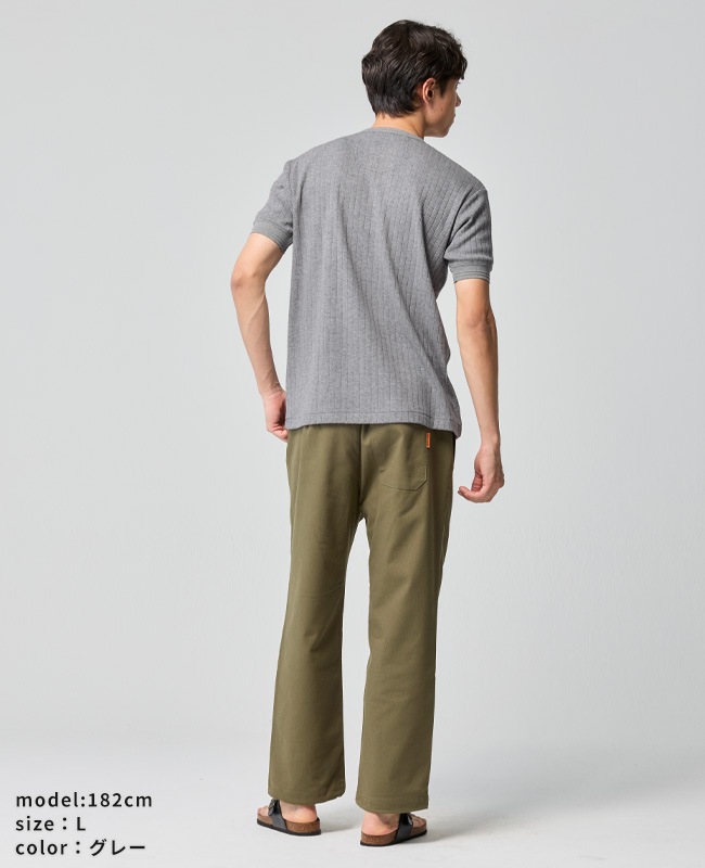 クリフメイヤー[公式] 針抜きヘンリーネックT MENS 2545102