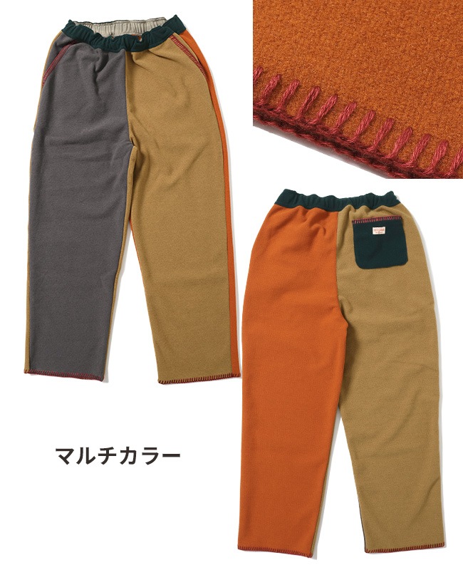 クリフメイヤー[公式] ブランケットステッチイージーパンツ LADYS 2425120L