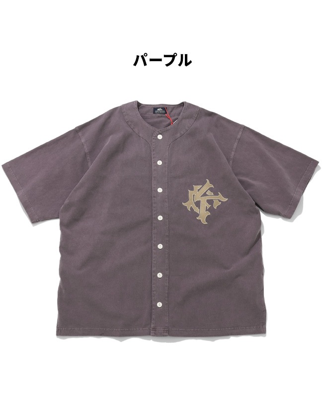 クリフメイヤー[公式] ピグメントベースボールシャツ MENS 2547200