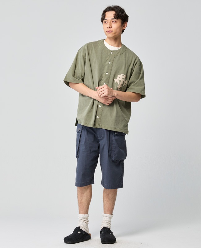 クリフメイヤー[公式] ピグメントベースボールシャツ MENS 2547200