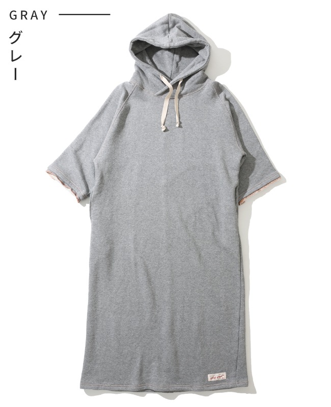 クリフメイヤー[公式] ざっくり裏毛7分袖ワンピース LADYS W2517827