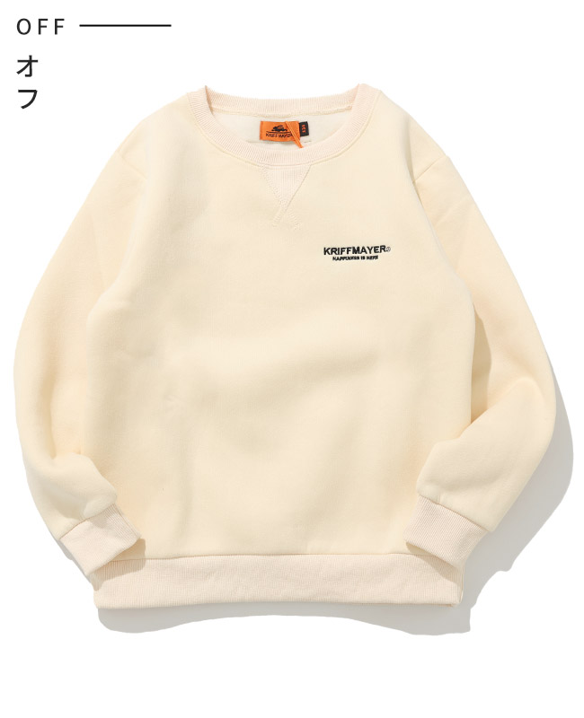 クリフメイヤー[公式] あたたか刺繍クルー KIDS J2527837