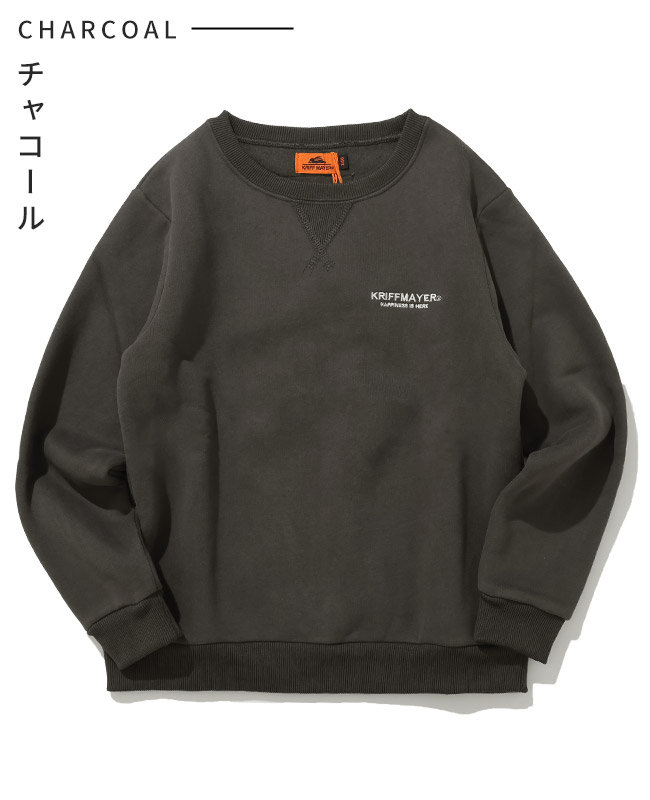 クリフメイヤー[公式] あたたか刺繍クルー KIDS J2527837
