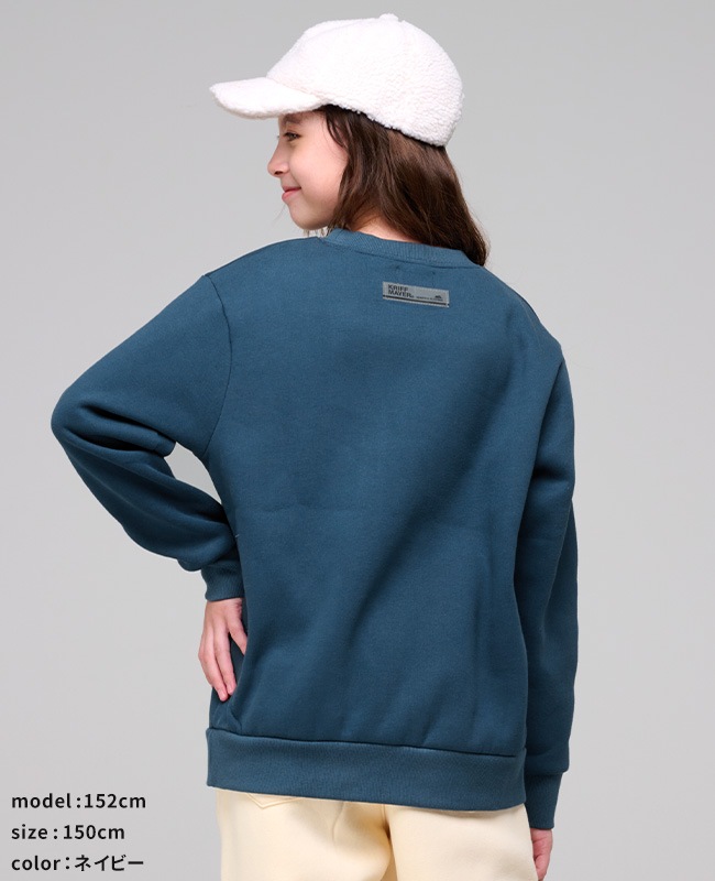 クリフメイヤー[公式] あたたか刺繍クルー KIDS J2527837