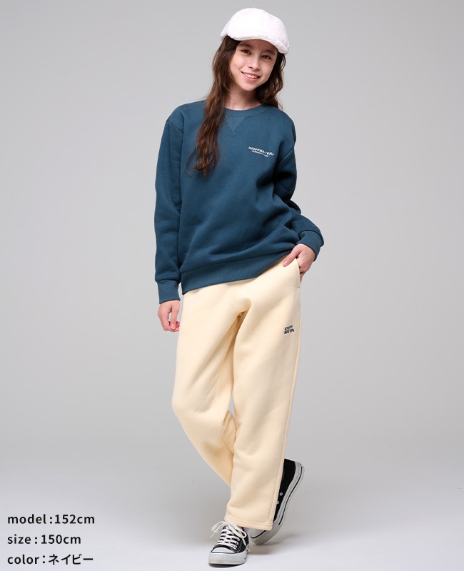 クリフメイヤー[公式] あたたか刺繍クルー KIDS J2527837