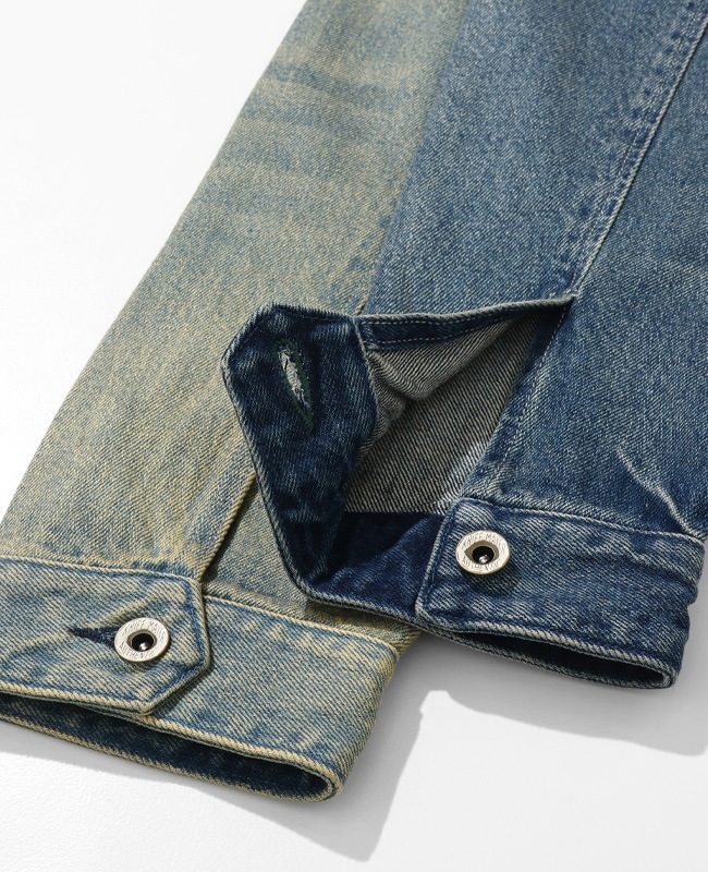 クリフメイヤー[公式] ノーカラーデニムカバーオール MENS 2534002