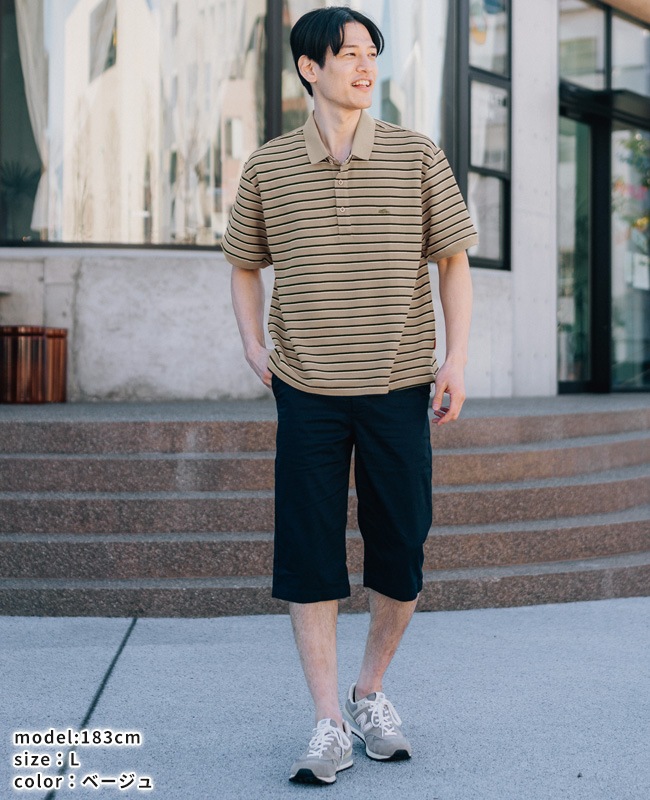 クリフメイヤー[公式] 《WEB限定》リラックス冷感リンクスカノコポロ MENS 2445135E