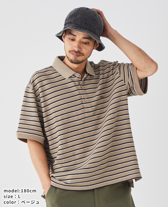 クリフメイヤー[公式] 《WEB限定》リラックス冷感リンクスカノコポロ MENS 2445135E