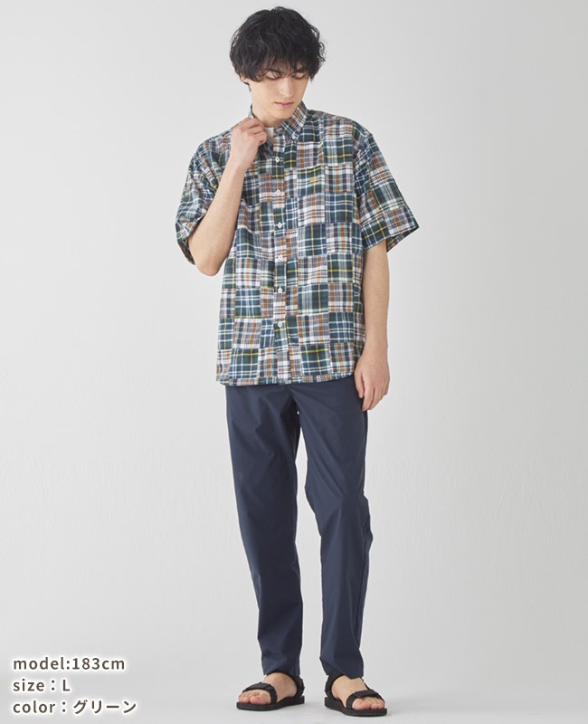 クリフメイヤー[公式] パッチワークリラックスシャツ MENS 2453100