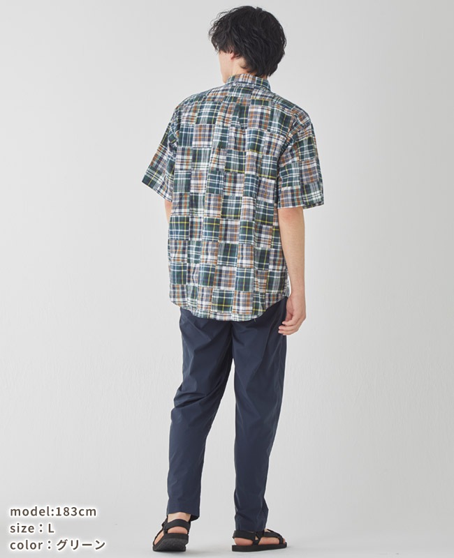 クリフメイヤー[公式] パッチワークリラックスシャツ MENS 2453100