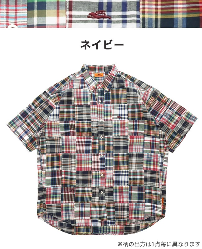 クリフメイヤー[公式] パッチワークリラックスシャツ MENS 2453100