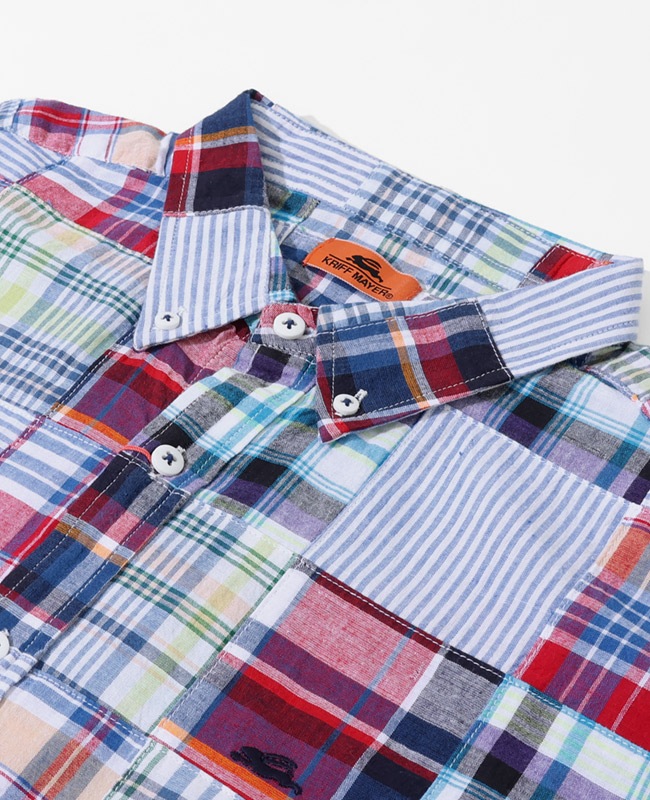 クリフメイヤー[公式] パッチワークリラックスシャツ MENS 2453100