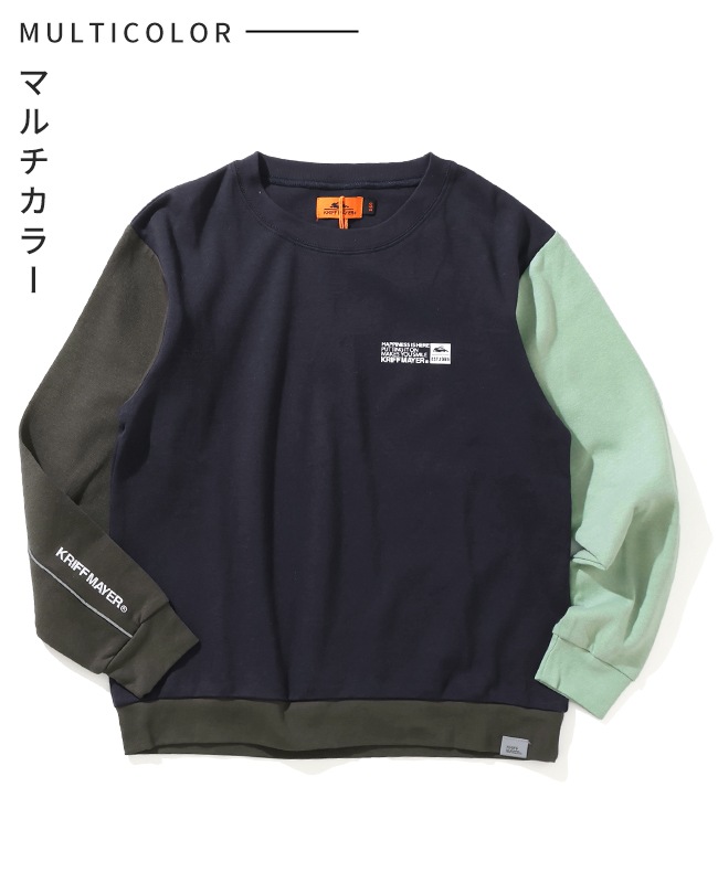 クリフメイヤー[公式] 袖パイピング クルー KIDS J2517844