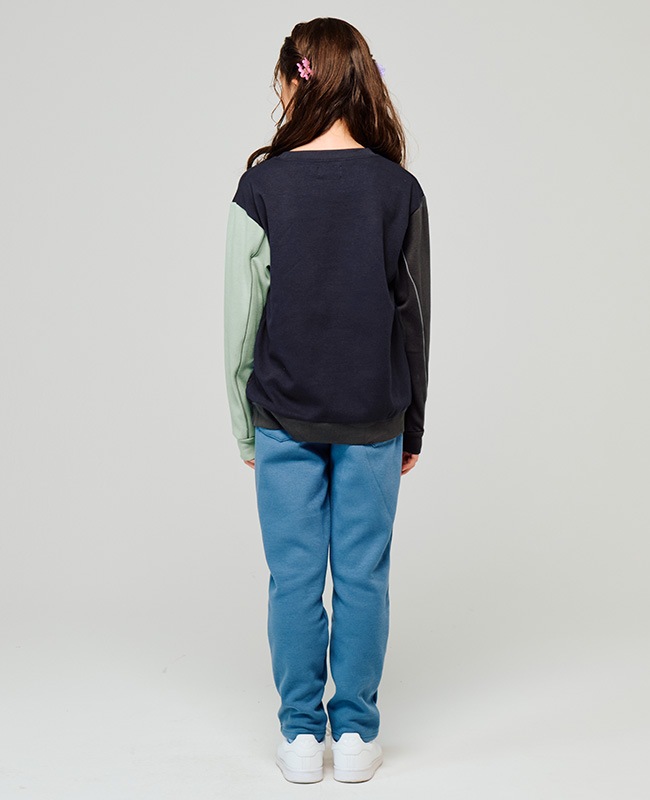 クリフメイヤー[公式] 袖パイピング クルー KIDS J2517844