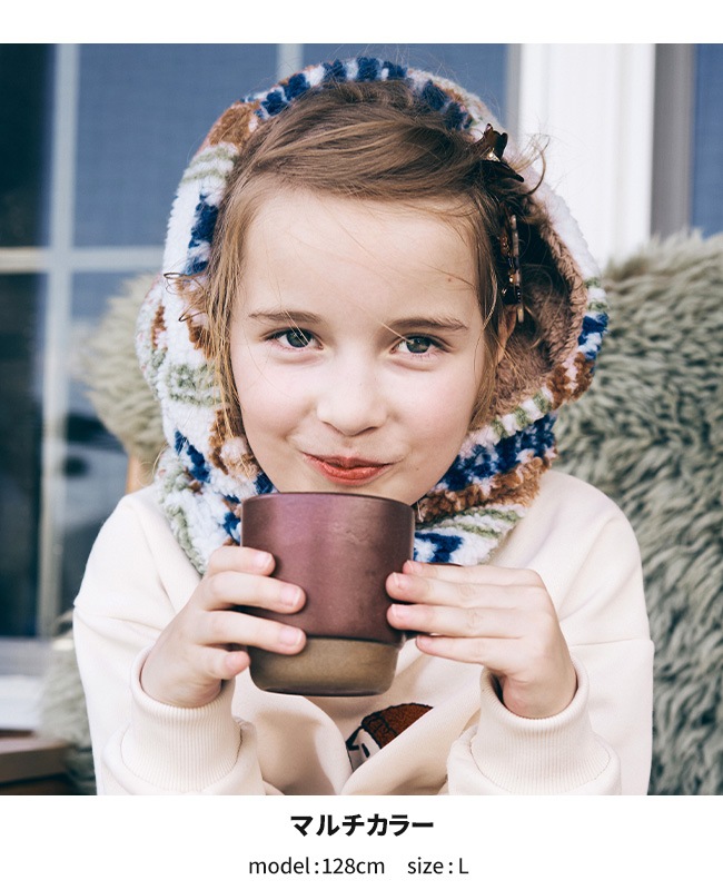 クリフメイヤー[公式] ニンジャりん フード型 ボリューム ネックウォーマー MENS LADYS KIDS J2527845