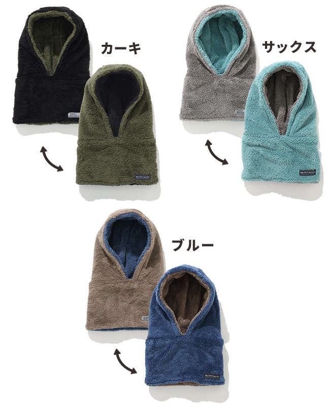 クリフメイヤー[公式] ニンジャりん フード型 ボリューム ネック