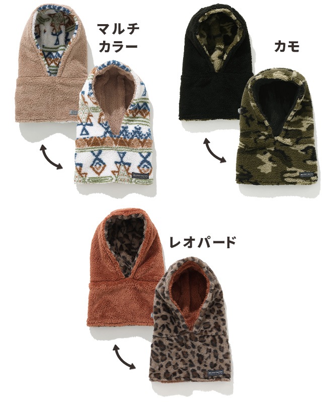 クリフメイヤー[公式] ニンジャりん フード型 ボリューム ネックウォーマー MENS LADYS KIDS J2527845