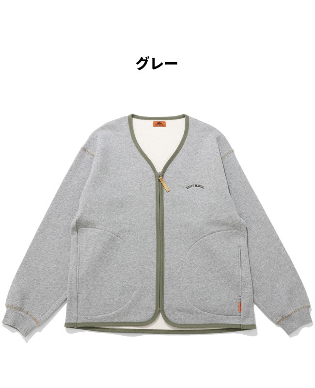 クリフメイヤー[公式] 裏起毛ZIPカーデ MENS 2523106