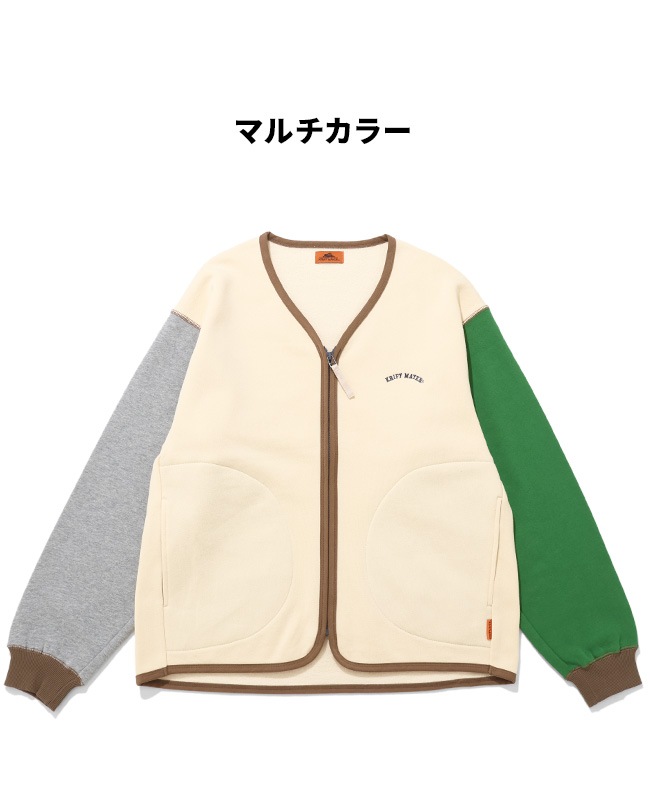 クリフメイヤー[公式] 裏起毛ZIPカーデ MENS 2523106