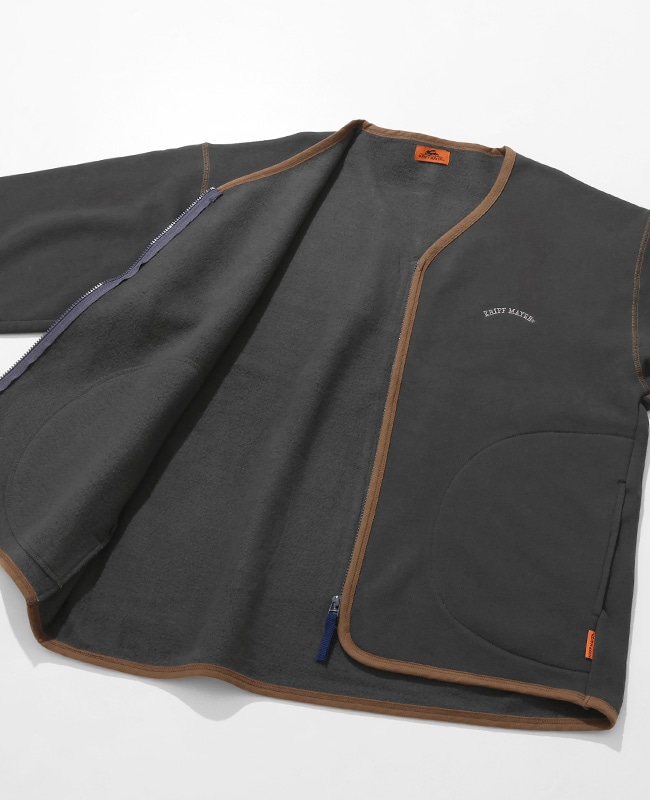 クリフメイヤー[公式] 裏起毛ZIPカーデ MENS 2523106