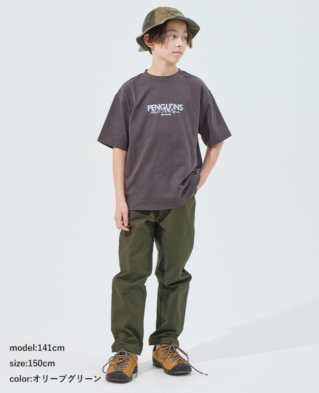 クリフメイヤー[公式] スッキリ9分丈パンツ KIDS J2547104