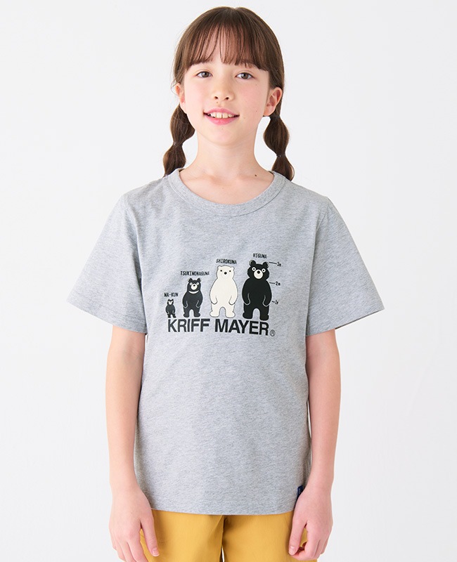 クリフメイヤー[公式] 楽LUCK TEE（クマ） KIDS 2349303K