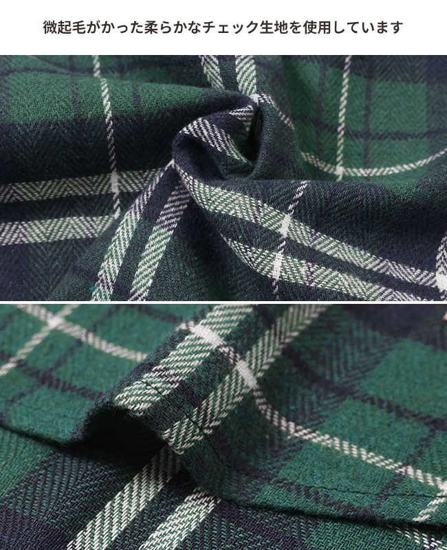 クリフメイヤー[公式] ノーカラーマルチチェックシャツ LADYS 2415800L