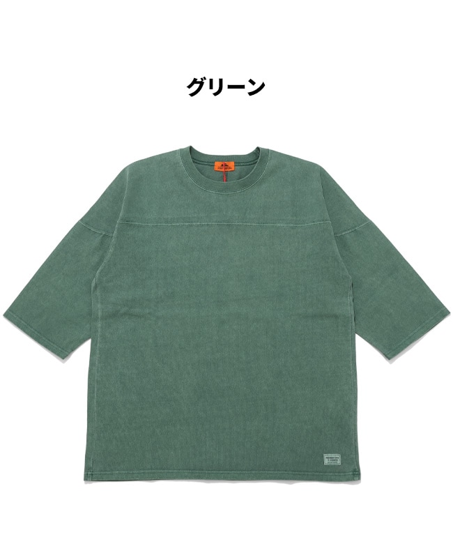 クリフメイヤー[公式] ヘビーOZピグメントフットボールT MENS