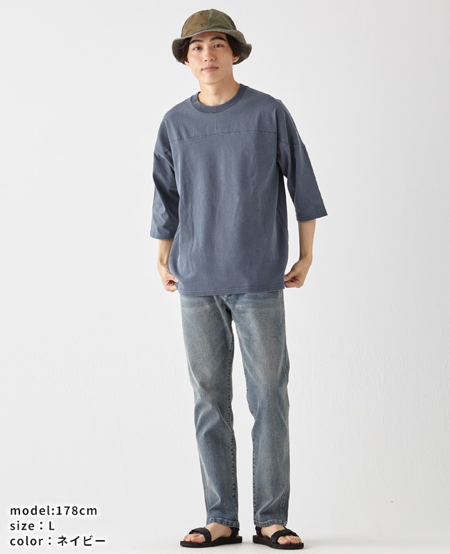 クリフメイヤー[公式] ヘビーOZピグメントフットボールT MENS 2435808