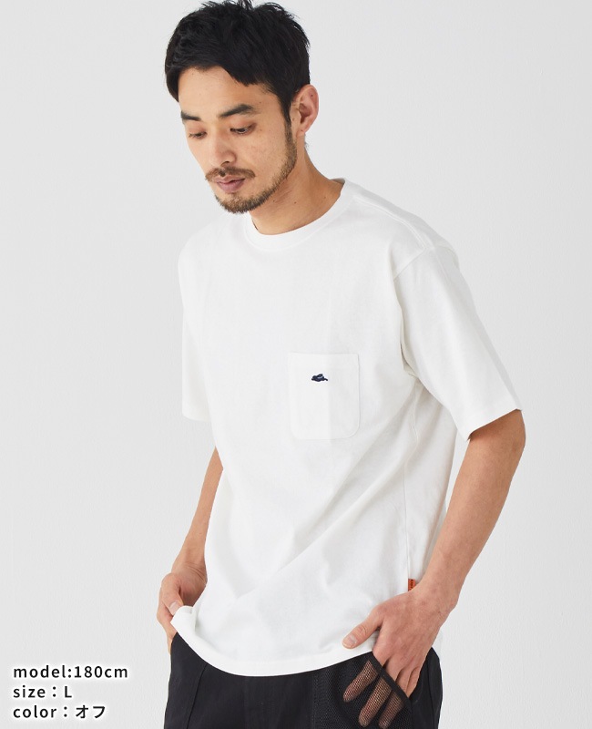 クリフメイヤー[公式] 《WEB限定》クリーネスT（ポケットワンポイント） MENS 2447879E
