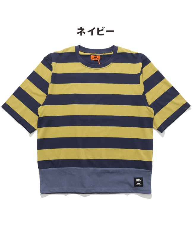 クリフメイヤー[公式] ボーダー切り替えT KIDS J2457850