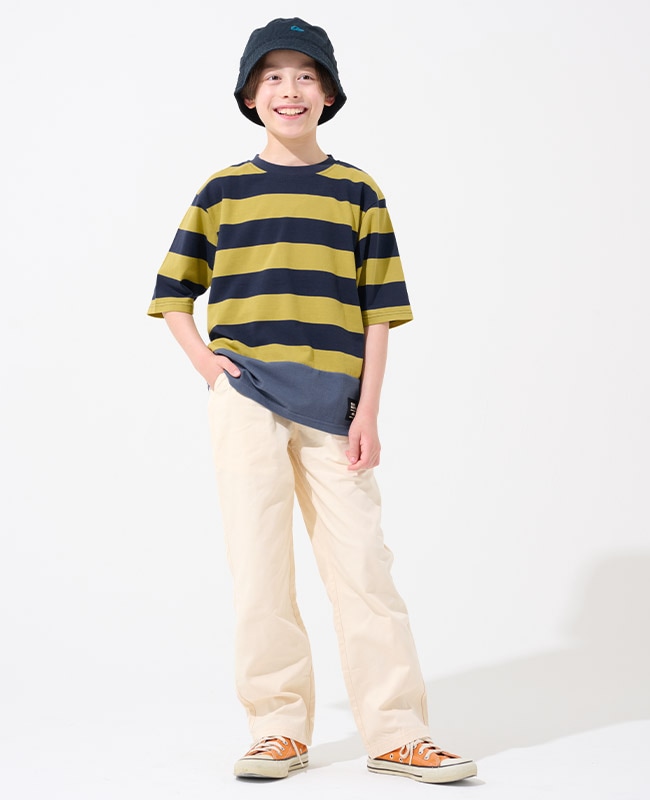 クリフメイヤー[公式] ボーダー切り替えT KIDS J2457850