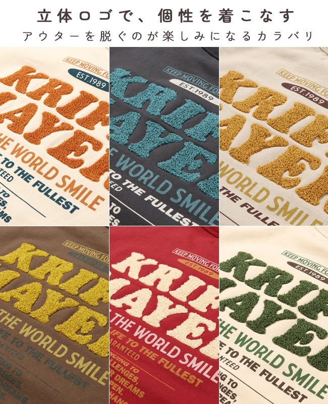 クリフメイヤー[公式] 裏起毛クルー(クリフラビット) LADYS W2527818