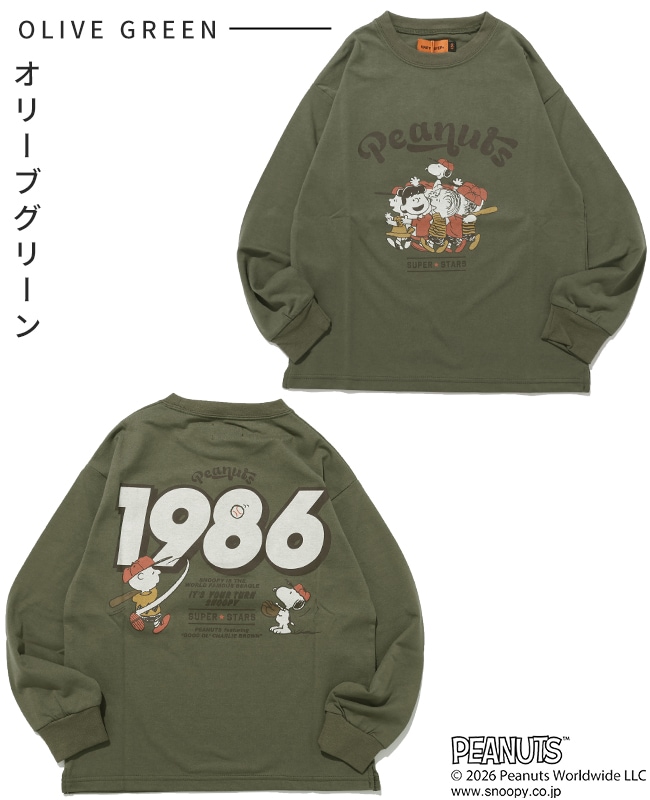 クリフメイヤー[公式] SNOOPYコラボゆるT KIDS J2537835