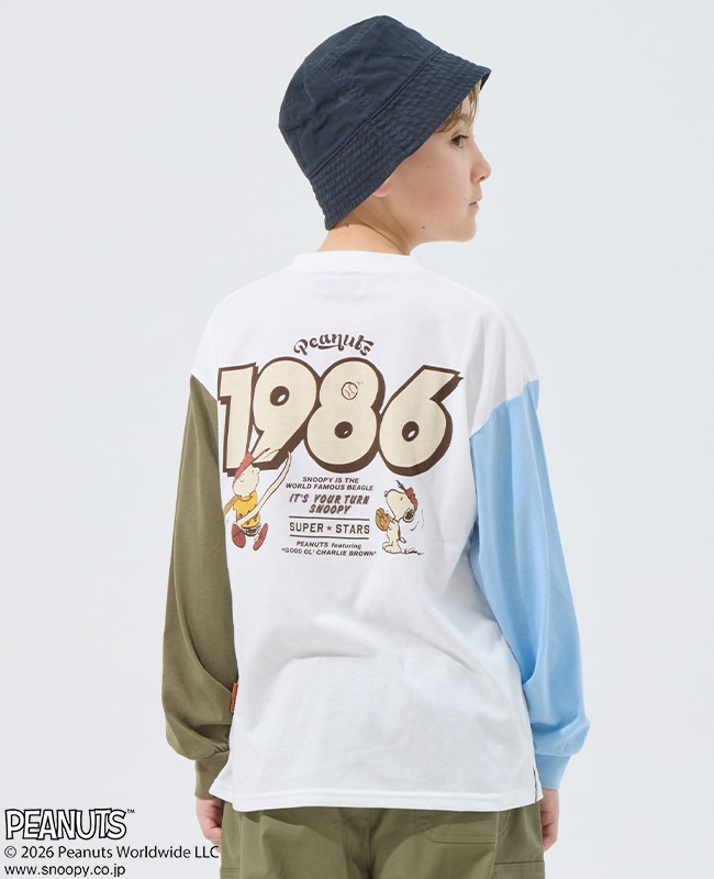 クリフメイヤー[公式] SNOOPYコラボゆるT KIDS J2537835