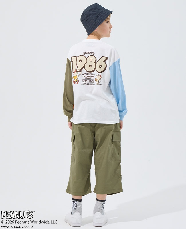 クリフメイヤー[公式] SNOOPYコラボゆるT KIDS J2537835