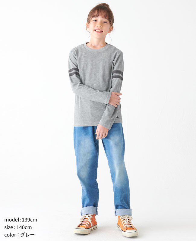 クリフメイヤー[公式] さらっと袖ラインTEE KIDS 2337840K