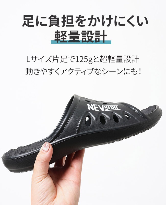 シャワーサンダル（SURF) MENS NEV-219