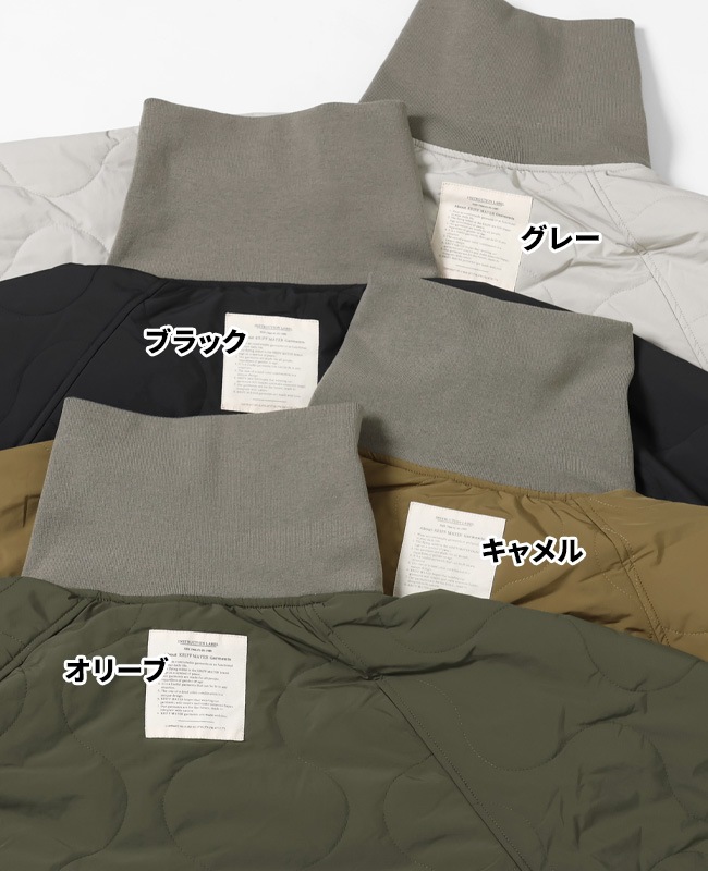 クリフメイヤー[公式] ボリュームネックキルトジャケット MENS 2425103