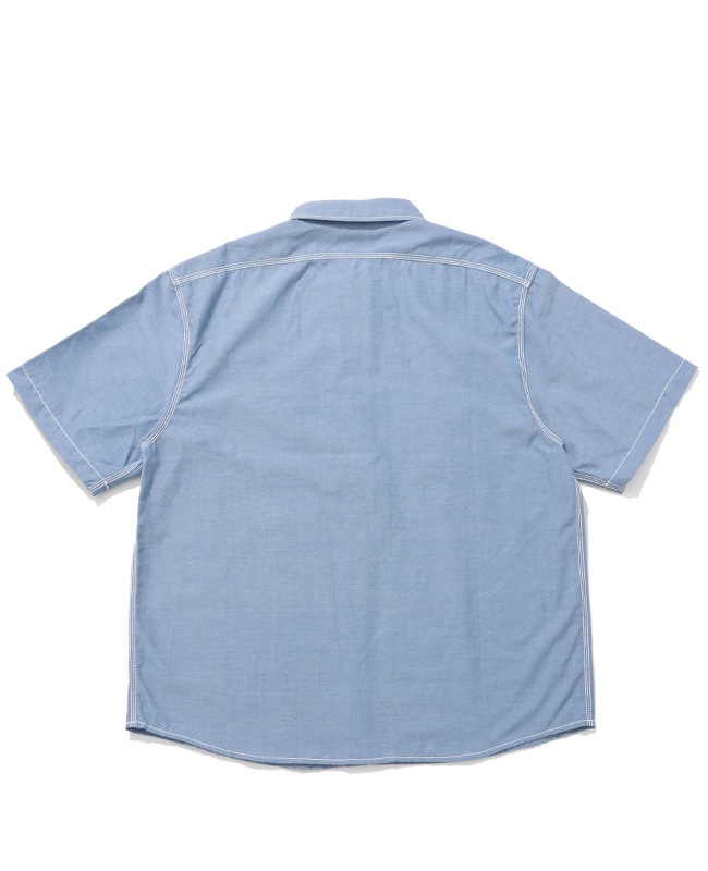 クリフメイヤー[公式] シャンブレーワーク半袖シャツ MENS 2445103