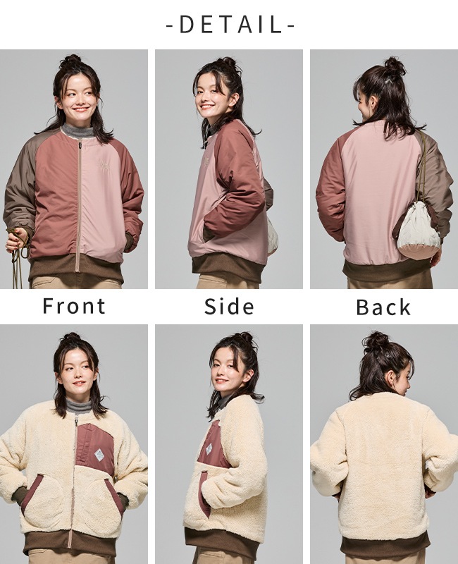 クリフメイヤー[公式] ノーカラーひっくりジャケット LADYS W2514412