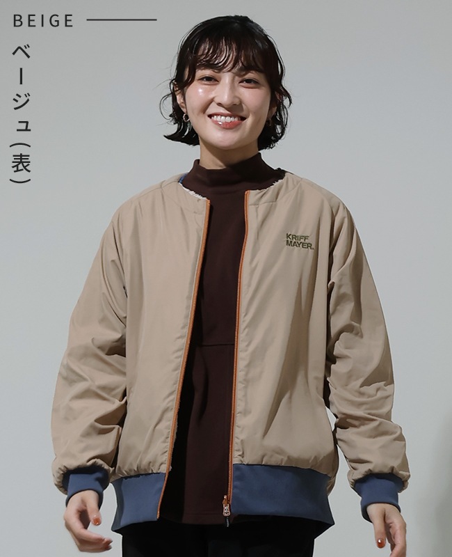 クリフメイヤー[公式] ノーカラーひっくりジャケット LADYS W2514412