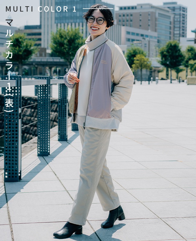 クリフメイヤー[公式] ノーカラーひっくりジャケット LADYS W2514412