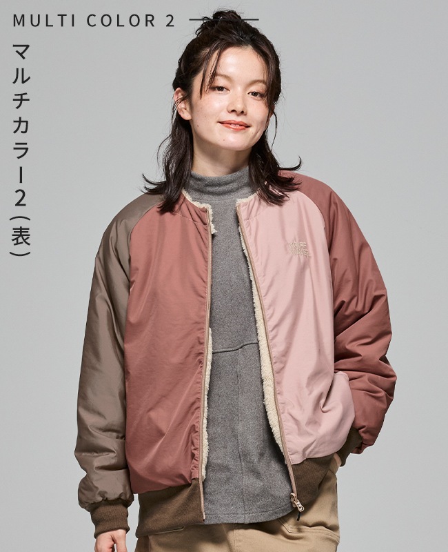 クリフメイヤー[公式] ノーカラーひっくりジャケット LADYS W2514412