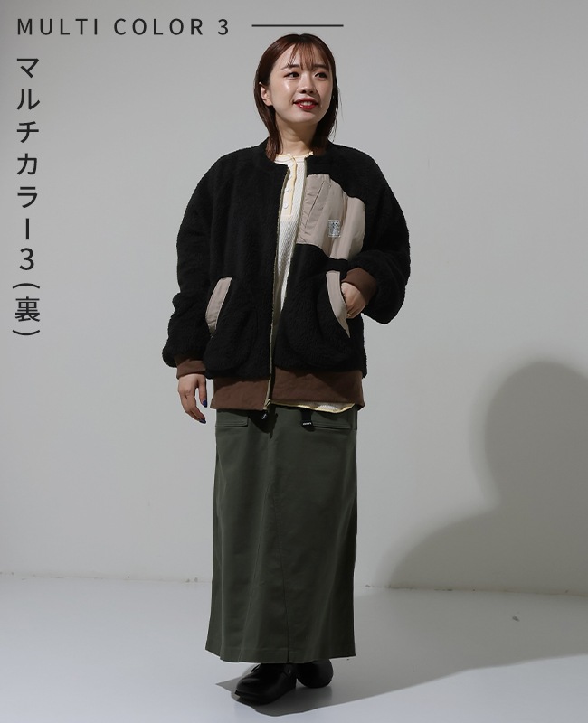 クリフメイヤー[公式] ノーカラーひっくりジャケット LADYS W2514412