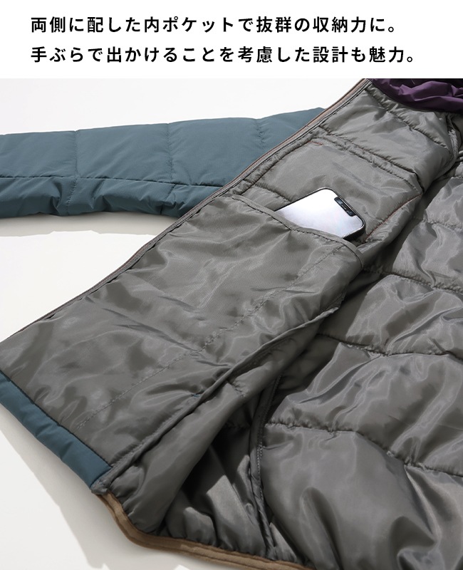 クリフメイヤー[公式] 中綿レトロフードジャケット 2527800