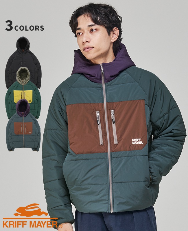 クリフメイヤー[公式] 中綿レトロフードジャケット 2527800 | MENS