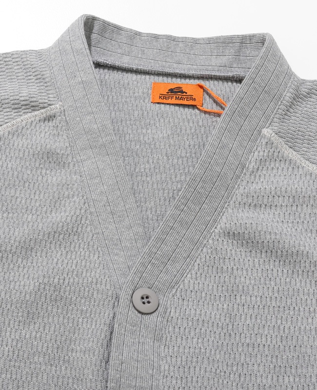 クリフメイヤー[公式] ハニカムワッフルVカーデ MENS 2537807