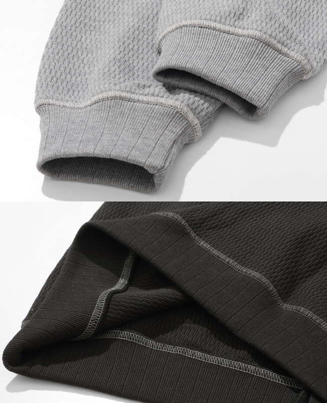 クリフメイヤー[公式] ハニカムワッフルVカーデ MENS 2537807