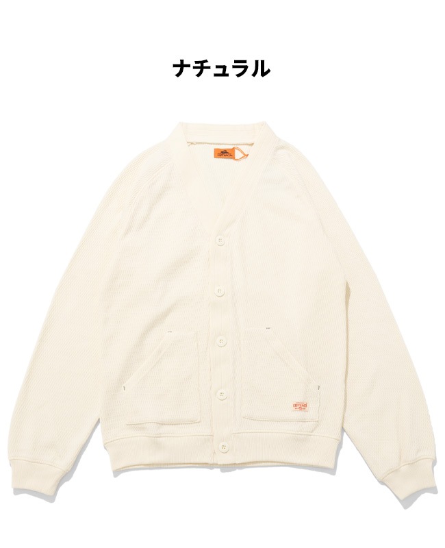 クリフメイヤー[公式] ハニカムワッフルVカーデ MENS 2537807